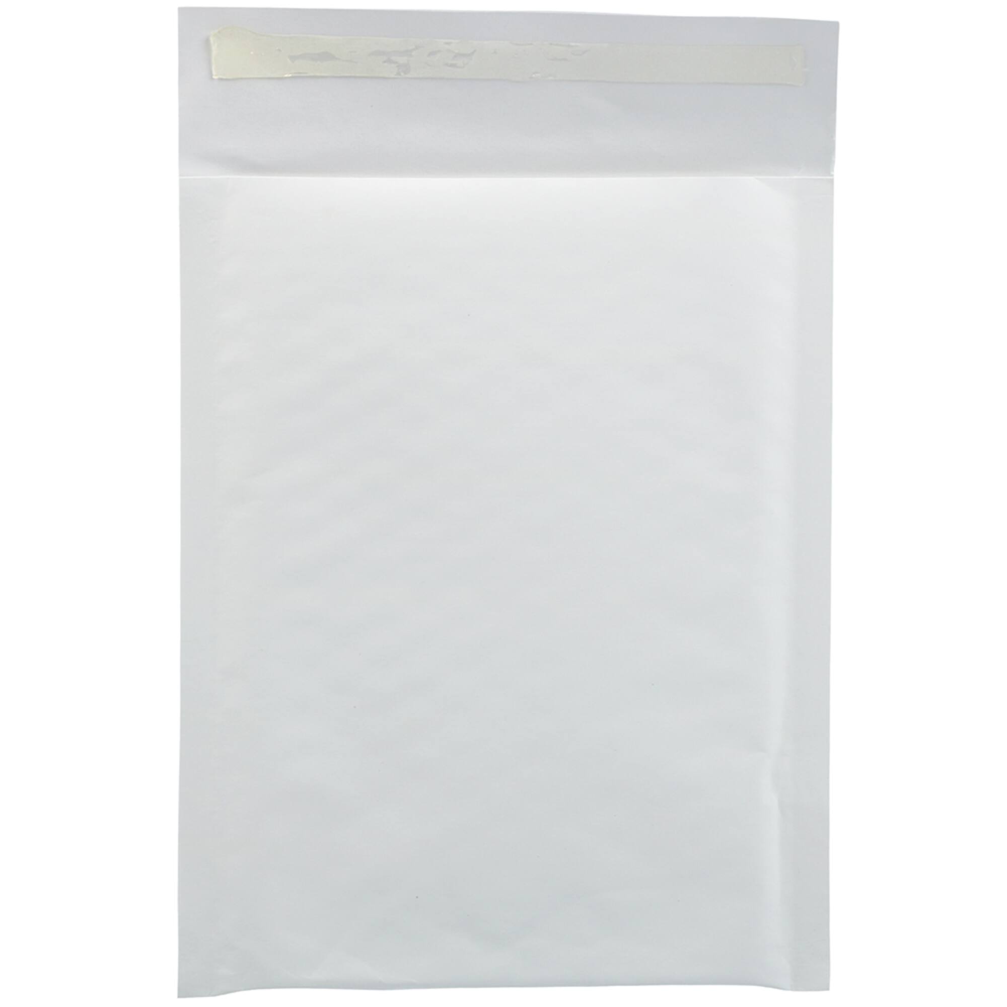 JAM Paper 6" x 8.5" White Kraft Bubble Lite Padded Mailers, 25ct.